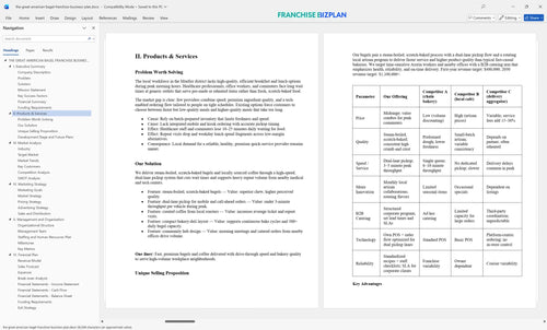 the great american bagel franchise business plan 2