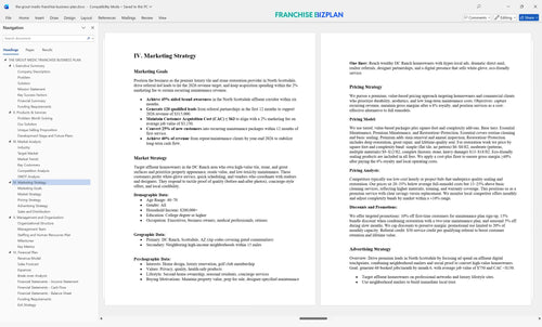 the grout medic franchise business plan 4