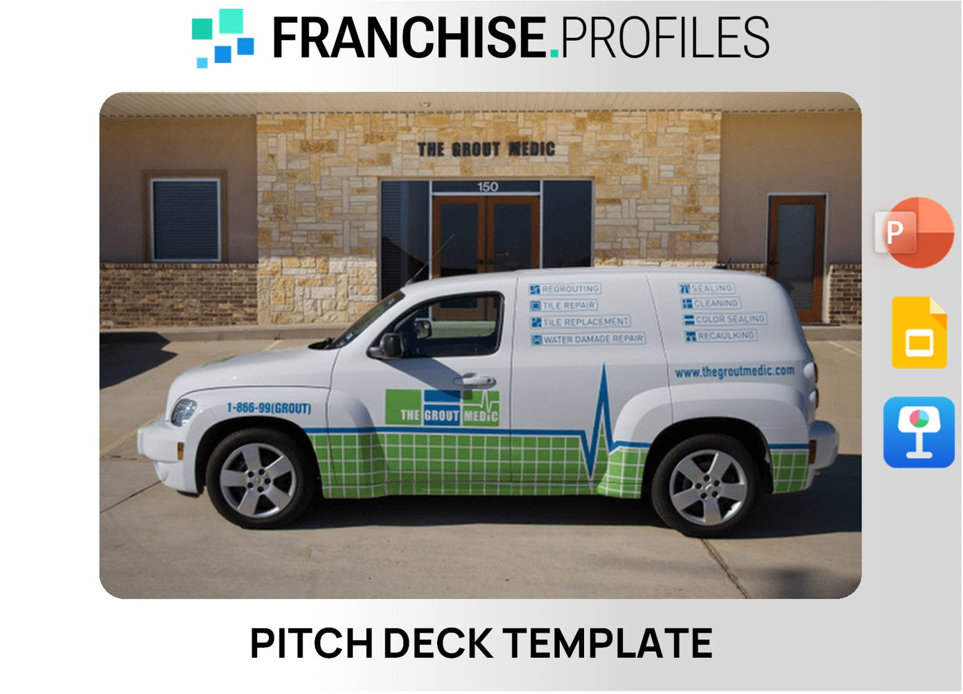 The Grout Medic Franchise Pitch Deck Template