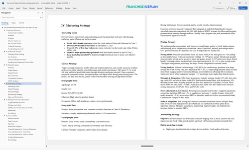 the human bean franchise business plan 4