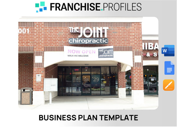 The Joint Chiropractic Franchise Business Plan Template
