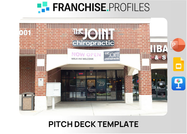 The Joint Chiropractic Franchise Pitch Deck Template