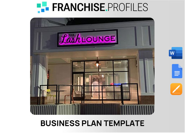 The Lash Lounge Franchise Business Plan Template