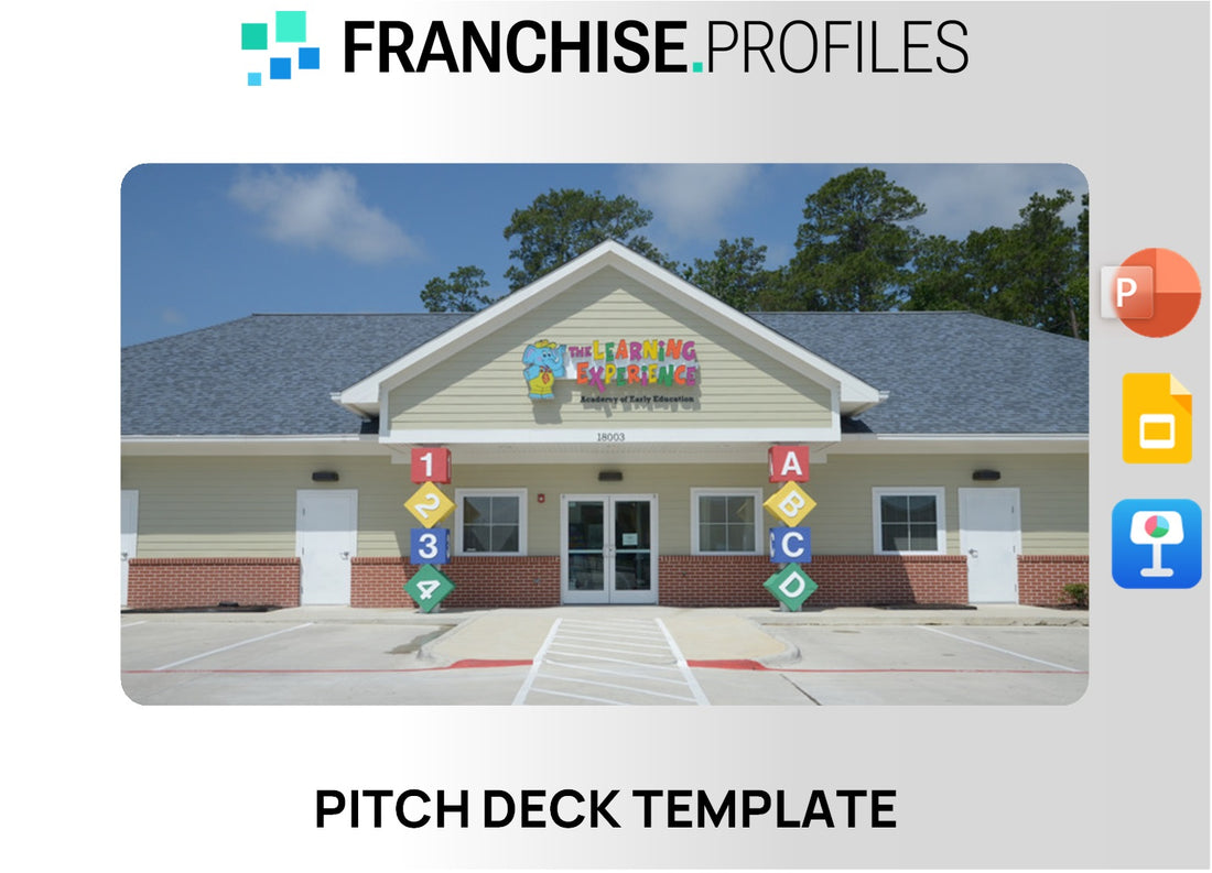 The Learning Experience Franchise Pitch Deck Template