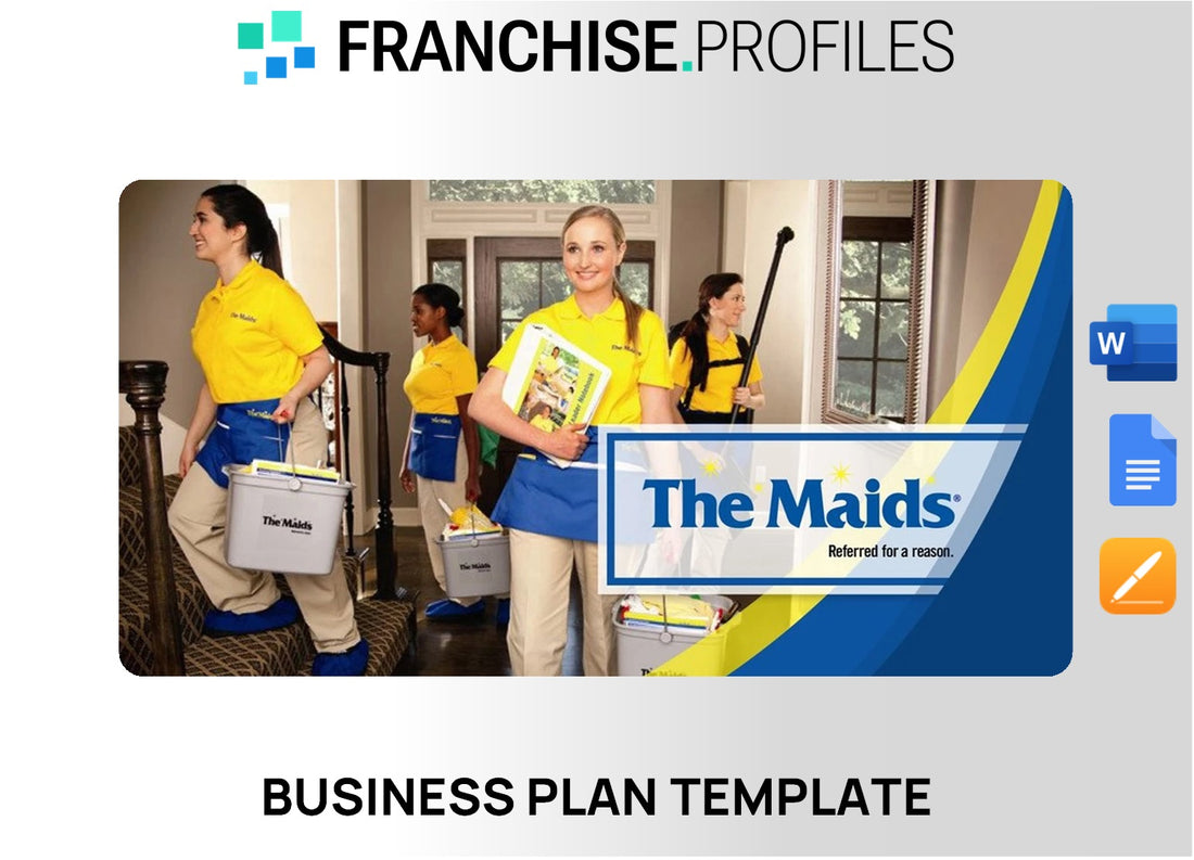 The Maids Franchise Business Plan Template