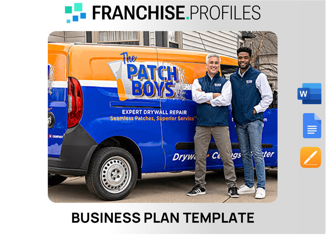 The Patch Boys Franchise Business Plan Template