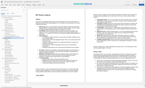 the scout guide franchise business plan 3