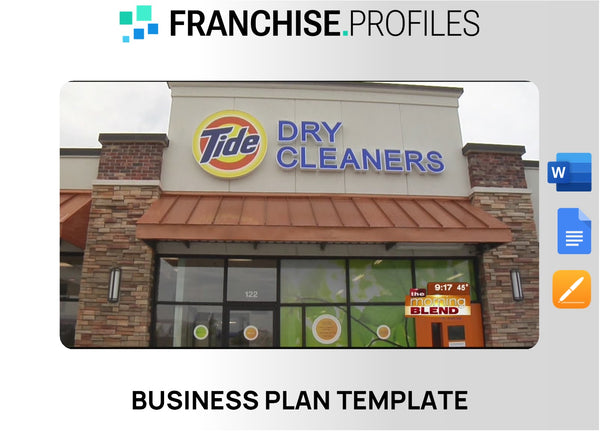 Tide Dry Cleaners Franchise Business Plan Template