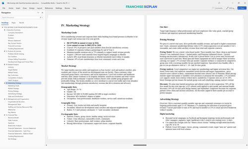 title boxing club franchise business plan 4