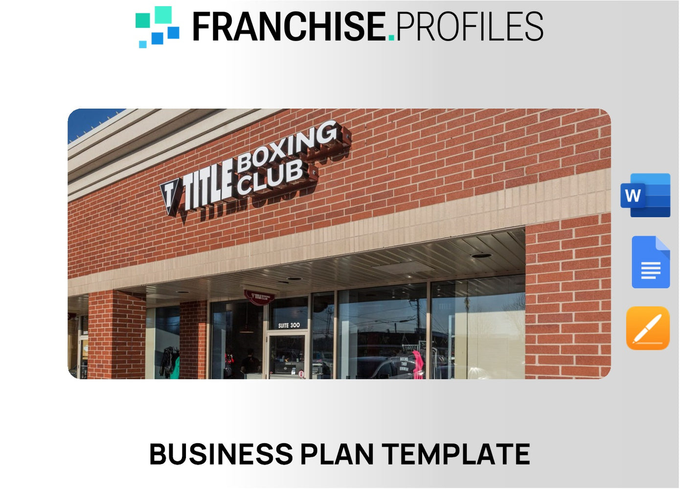 Title Boxing Club Franchise Business Plan Template