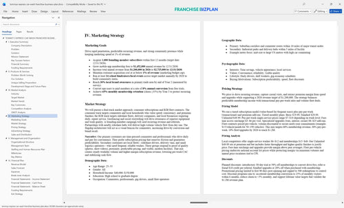 tommys express car wash franchise business plan 4