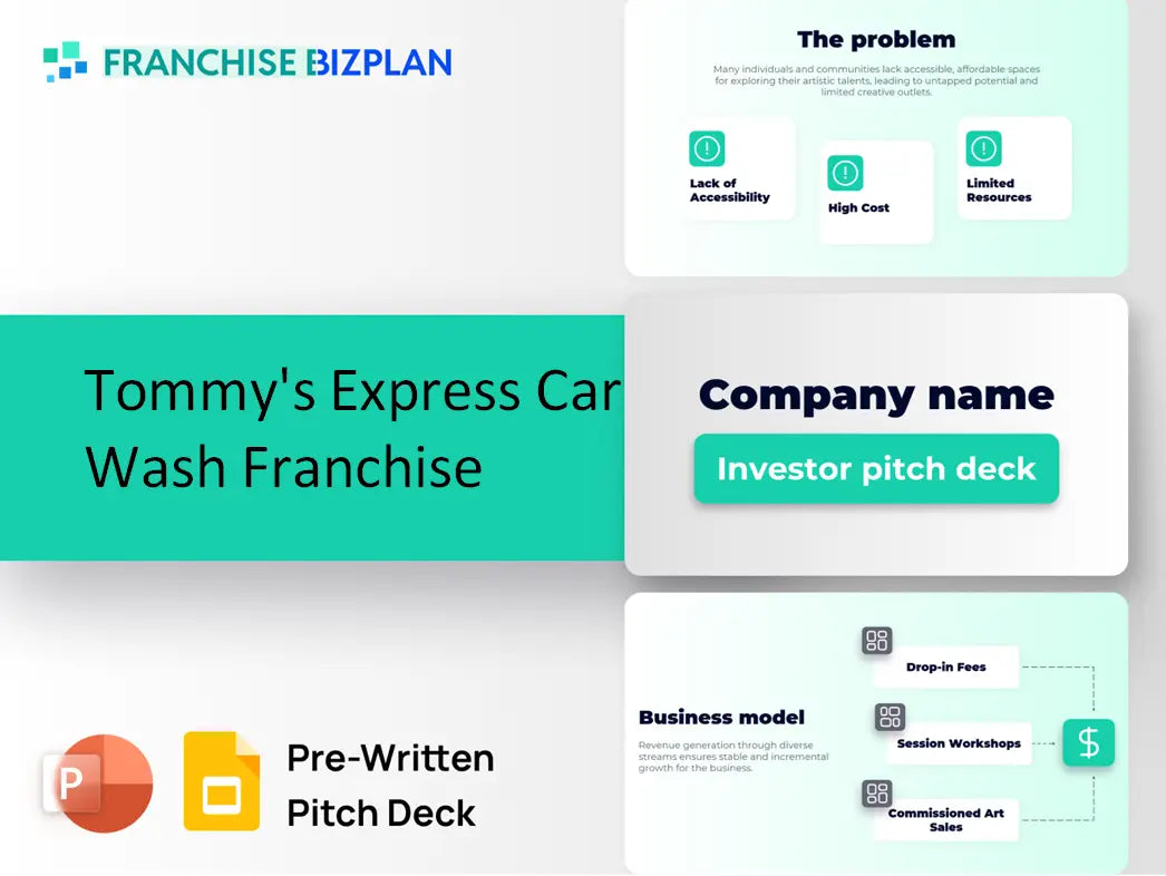 Tommy's Express Car Wash Franchise Investment Pitch Deck 2026
