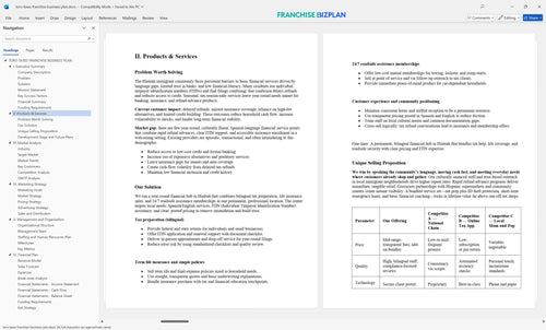 toro taxes franchise business plan 2