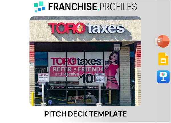 Toro Taxes Franchise Pitch Deck Template