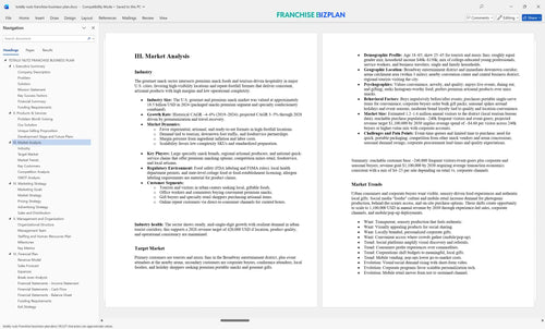 totally nutz franchise business plan 3