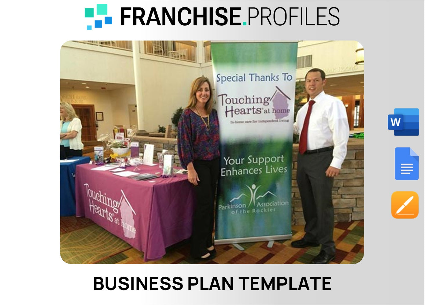 Touching Hearts at Home Franchise Business Plan Template