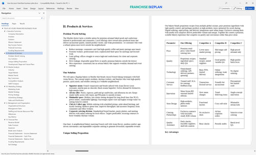 tous les jours franchise business plan 2