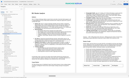 transworld franchise business plan 3