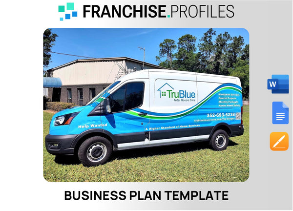 TruBlue Franchise Business Plan Template