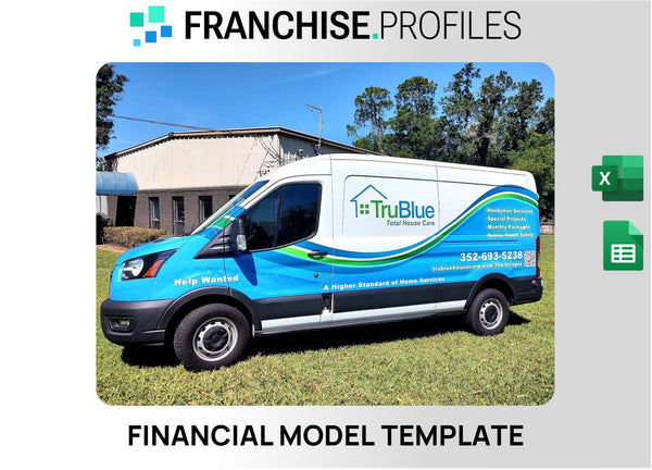 TruBlue Franchise Financial Model Template