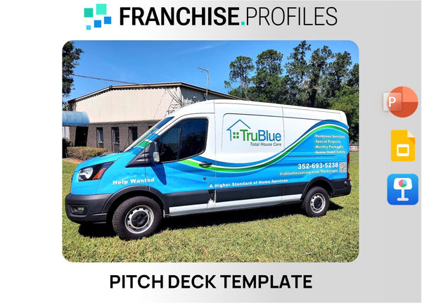 TruBlue Franchise Pitch Deck Template