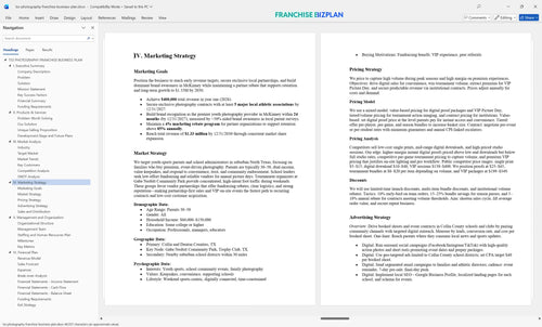 tss photography franchise business plan 4