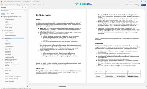 tutor doctor franchise business plan 3