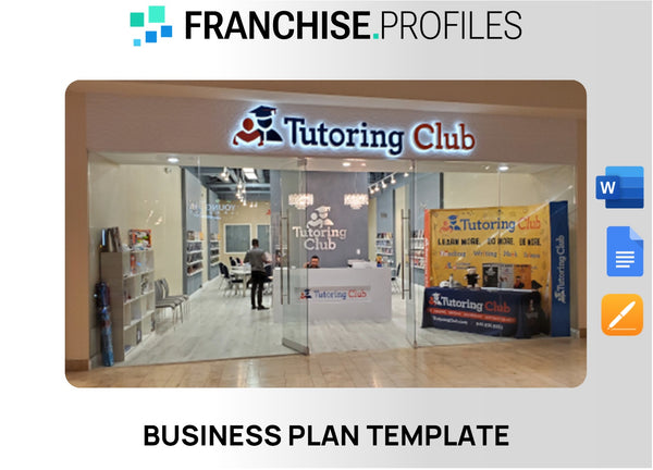 Tutoring Club Franchise Business Plan Template