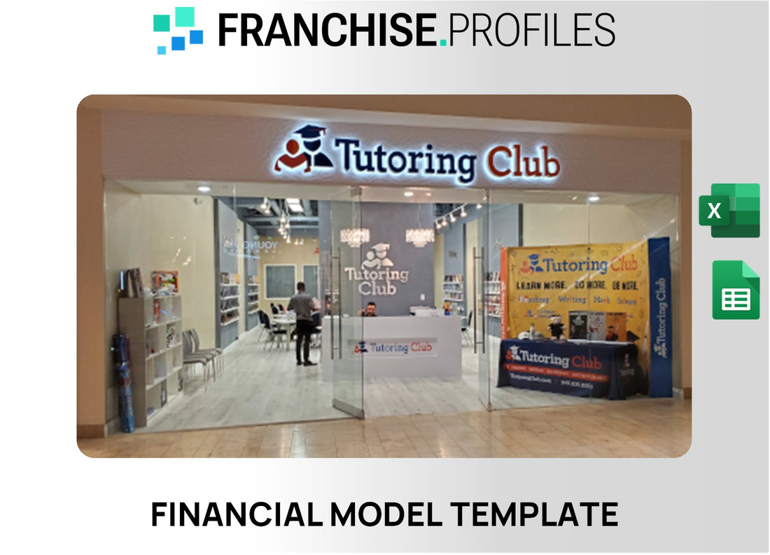 Tutoring Club Franchise Financial Model Template