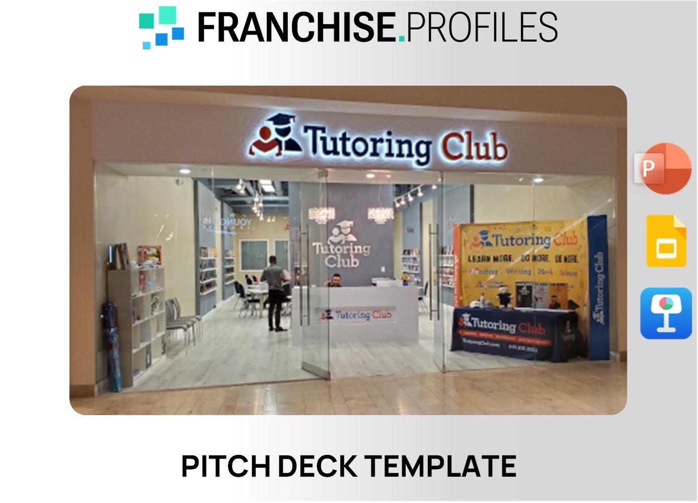 Tutoring Club Franchise Pitch Deck Template