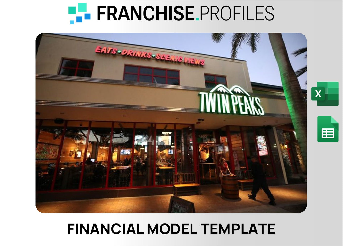 Twin Peaks Franchise Financial Model Template