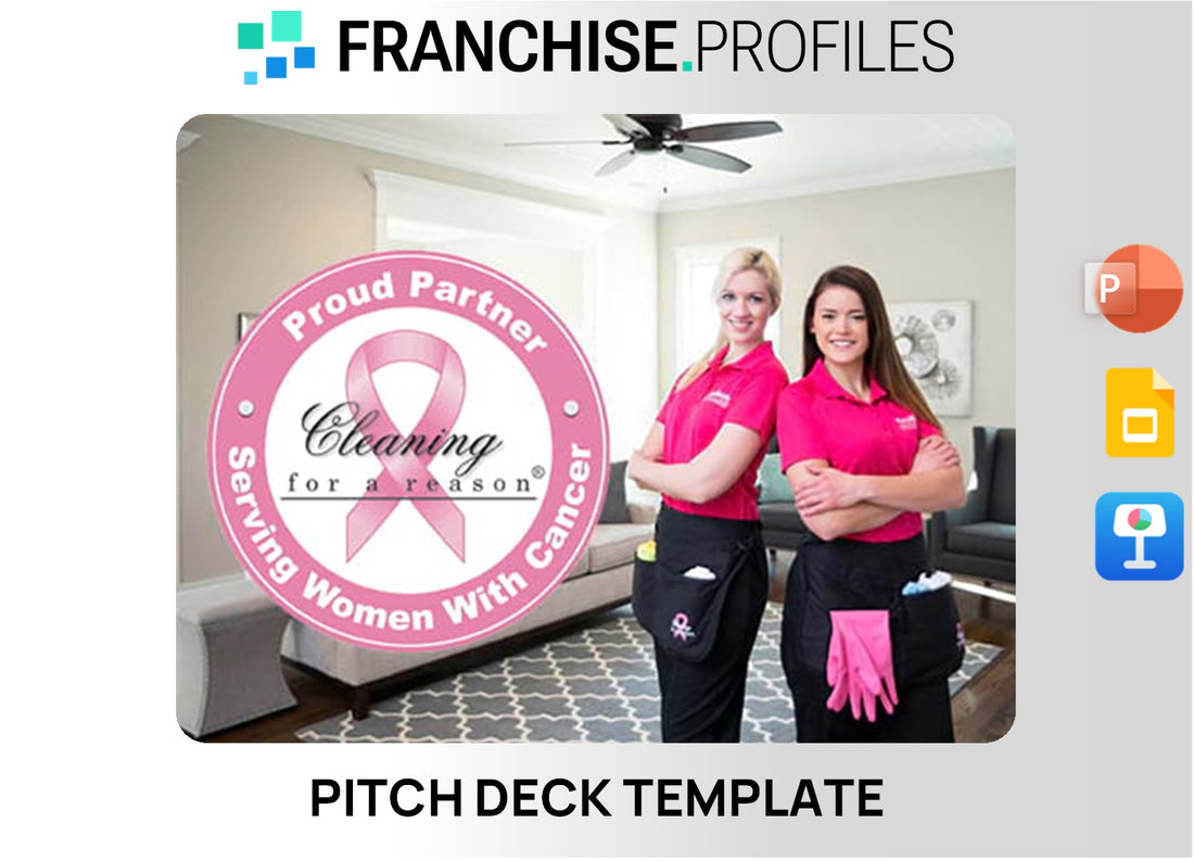 Two Maids & A Mop Franchise Pitch Deck Template