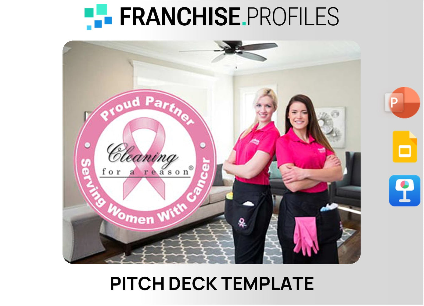 Two Maids & A Mop Franchise Pitch Deck Template