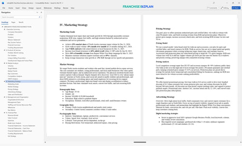 ubreakifix franchise business plan 4