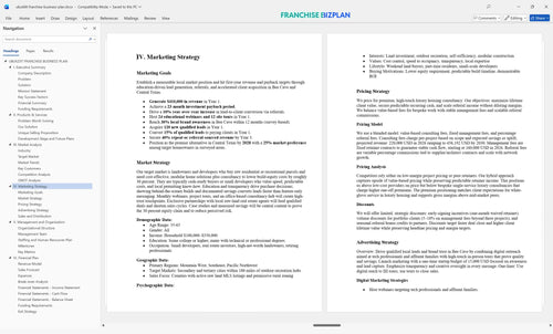 ubuildit franchise business plan 4