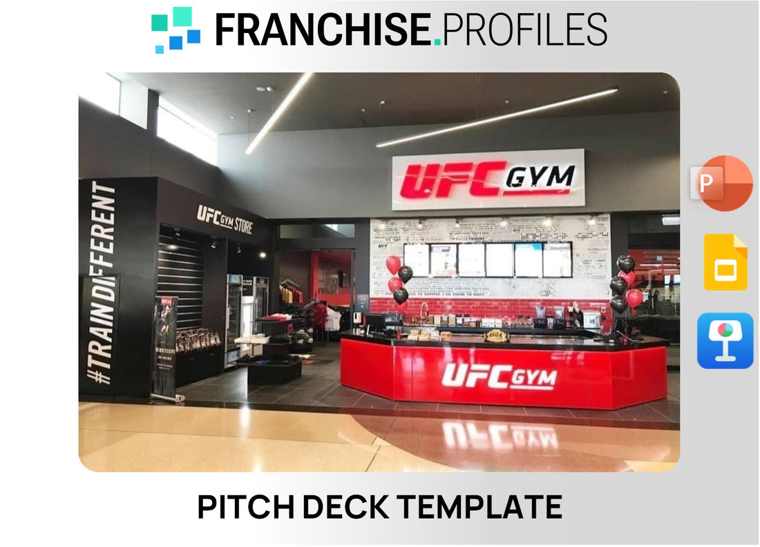 UFC Gym Franchise Pitch Deck Template
