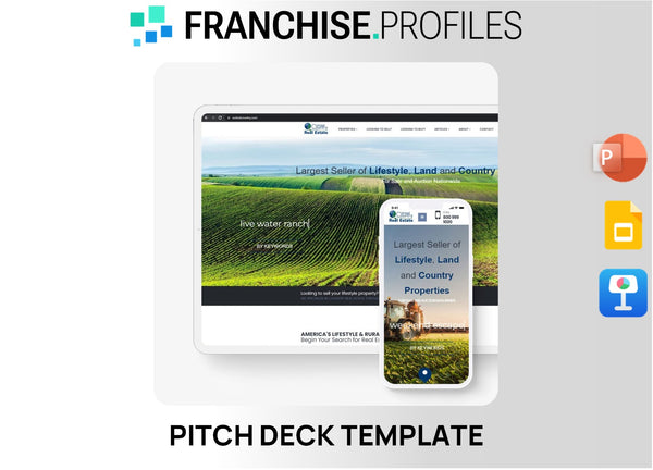 United Country Real Estate Franchise Pitch Deck Template