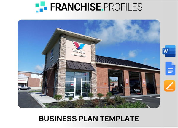 Valvoline Instant Oil Change Franchise Business Plan Template