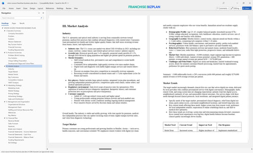 vision source franchise business plan 3