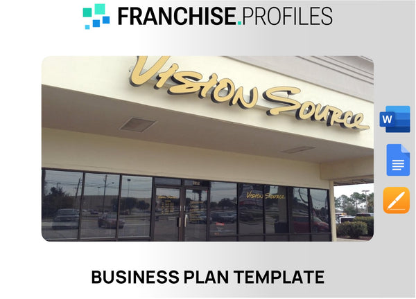 Vision Source Franchise Business Plan Template
