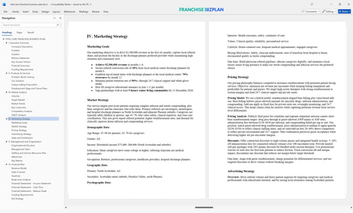 vital care franchise business plan 4