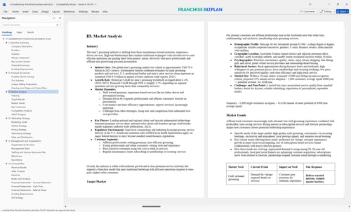 vs barbershop franchise business plan 3