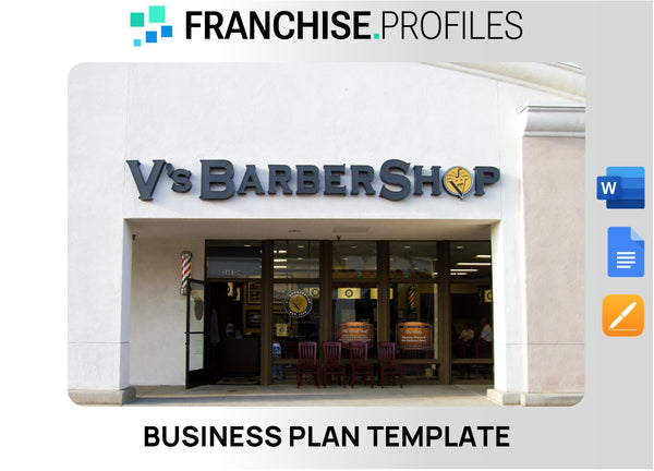 V's Barbershop Franchise Business Plan Template