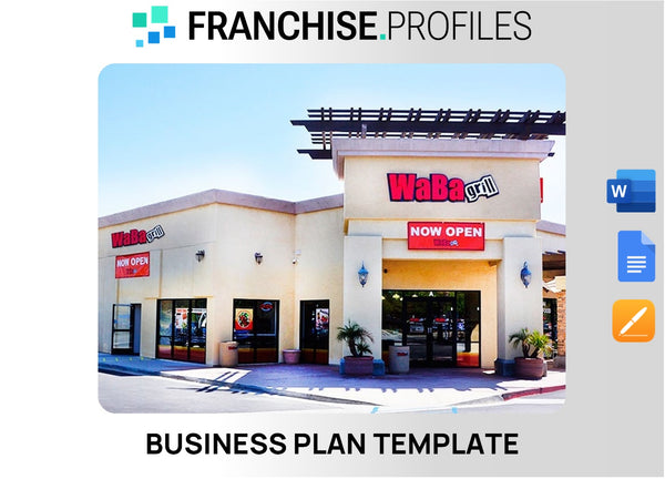 WaBa Grill Franchise Business Plan Template