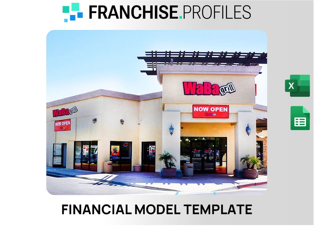 WaBa Grill Franchise Financial Model Template