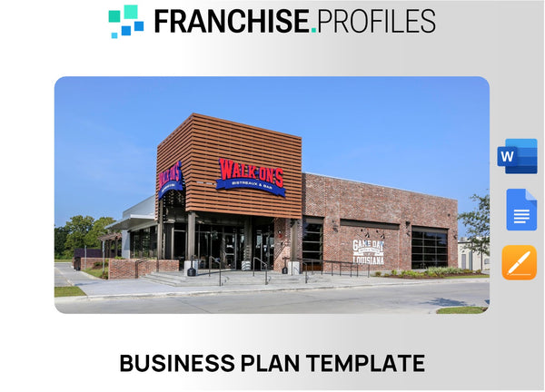 Walk-On's Bistreaux & Bar Franchise Business Plan Template