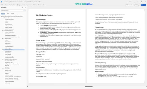 weathersby guild franchise business plan 4