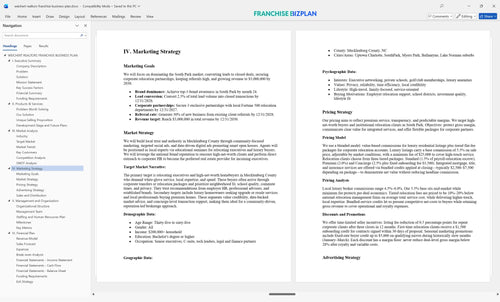 weichert realtors franchise business plan 4