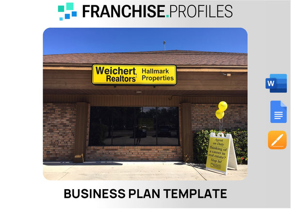 Weichert Realtors Franchise Business Plan Template