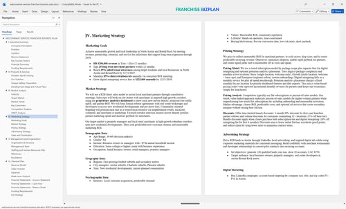 welcomemat services franchise business plan 4